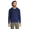 Men's Lands' End Waffle Henley Hoodie -Mens Winter Outdoor Clothing Shop 5238631 Deep Sea Navy