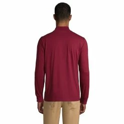 Big & Tall Lands' End Super-T Classic-Fit Mock Turtleneck -Mens Winter Outdoor Clothing Shop 5247879 ALT