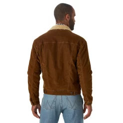 Men's Wrangler Sherpa-Lined Corduroy Jacket -Mens Winter Outdoor Clothing Shop 5262779 ALT