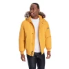 Men's London Fog Short Snorkel Hooded Bomber Jacket 1 Men's London Fog Short Snorkel Hooded Bomber Jacket -Mens Winter Outdoor Clothing Shop 5301225 Yellow