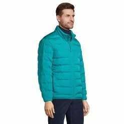 Big & Tall Lands' End 600 Down Puffer Winter Jacket -Mens Winter Outdoor Clothing Shop 5340927 ALT2