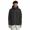 Big & Tall Lands' End Squall Hooded Jacket -Mens Winter Outdoor Clothing Shop 5340943 Black