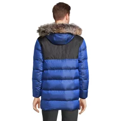 Big & Tall Lands' End Down Wide Channel Parka 11 Big & Tall Lands' End Down Wide Channel Parka -Mens Winter Outdoor Clothing Shop 5356131 ALT