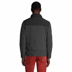 Men's Lands' End Quilted Stretch Down Jacket 10 Men's Lands' End Quilted Stretch Down Jacket -Mens Winter Outdoor Clothing Shop 5465029 ALT