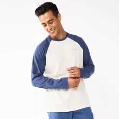 Men's Columbia Thistletown Hills™ Raglan Tee 20 Men's Columbia Thistletown Hills™ Raglan Tee -Mens Winter Outdoor Clothing Shop 5550649 Chalk Heather