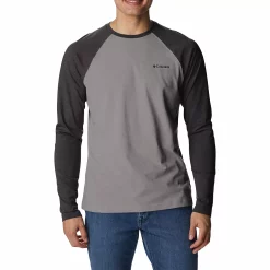 Men's Columbia Thistletown Hills™ Raglan Tee 16 Men's Columbia Thistletown Hills™ Raglan Tee -Mens Winter Outdoor Clothing Shop 5550649 City Gray Heather