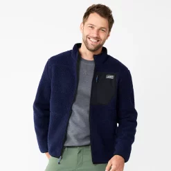 Men's Eddie Bauer Faux Shearling Jacket 11 Men's Eddie Bauer Faux Shearling Jacket -Mens Winter Outdoor Clothing Shop 5562771 Blue Atlantic