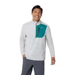 Men's Eddie Bauer Cloud Quarter Zip Pullover 16 Men's Eddie Bauer Cloud Quarter Zip Pullover -Mens Winter Outdoor Clothing Shop 5568117 Cement