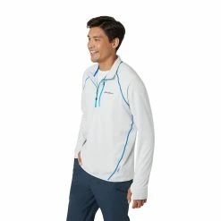 Men's Eddie Bauer Atlas Grid Quarter Zip Pullover 19 Men's Eddie Bauer Atlas Grid Quarter Zip Pullover -Mens Winter Outdoor Clothing Shop 5568119 ALT2