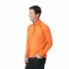Men's Eddie Bauer Atlas Grid Quarter Zip Pullover -Mens Winter Outdoor Clothing Shop 5568119 Geranium
