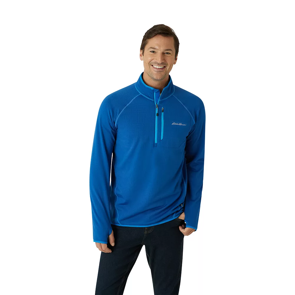 Men's Eddie Bauer Atlas Grid Quarter Zip Pullover 7 Men's Eddie Bauer Atlas Grid Quarter Zip Pullover - Image 5