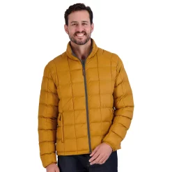 Men's ZeroXposur Luke Box Quilted Puffer Jacket -Mens Winter Outdoor Clothing Shop 5570834 Copper