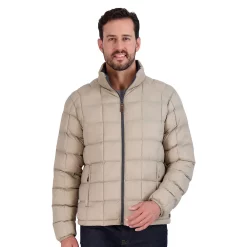 Men's ZeroXposur Luke Box Quilted Puffer Jacket -Mens Winter Outdoor Clothing Shop 5570834 Oak