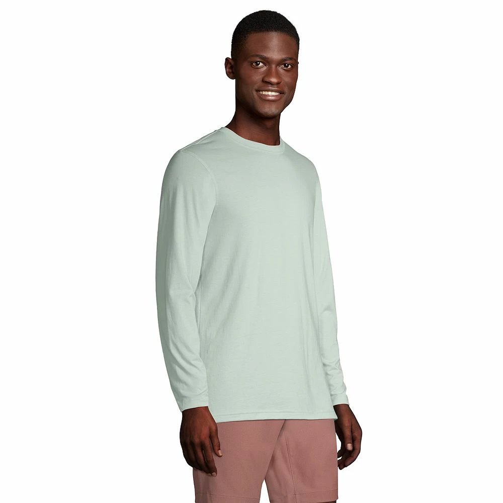 Big & Tall Lands' End Supima Crewneck Tee 13 Big & Tall Lands' End Supima Crewneck Tee - Image 11