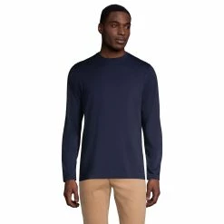 Big & Tall Lands' End Supima Crewneck Tee