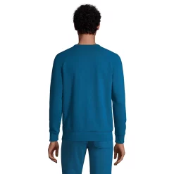 Big & Tall Lands' End Serious Sweats French Terry Crewneck Sweatshirt 8 Big & Tall Lands' End Serious Sweats French Terry Crewneck Sweatshirt -Mens Winter Outdoor Clothing Shop 5582670 ALT
