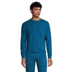 Big & Tall Lands' End Serious Sweats French Terry Crewneck Sweatshirt