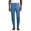 Big & Tall Lands' End Knit Jersey Jogger Pajama Pants -Mens Winter Outdoor Clothing Shop 5584299 Hazy Blue