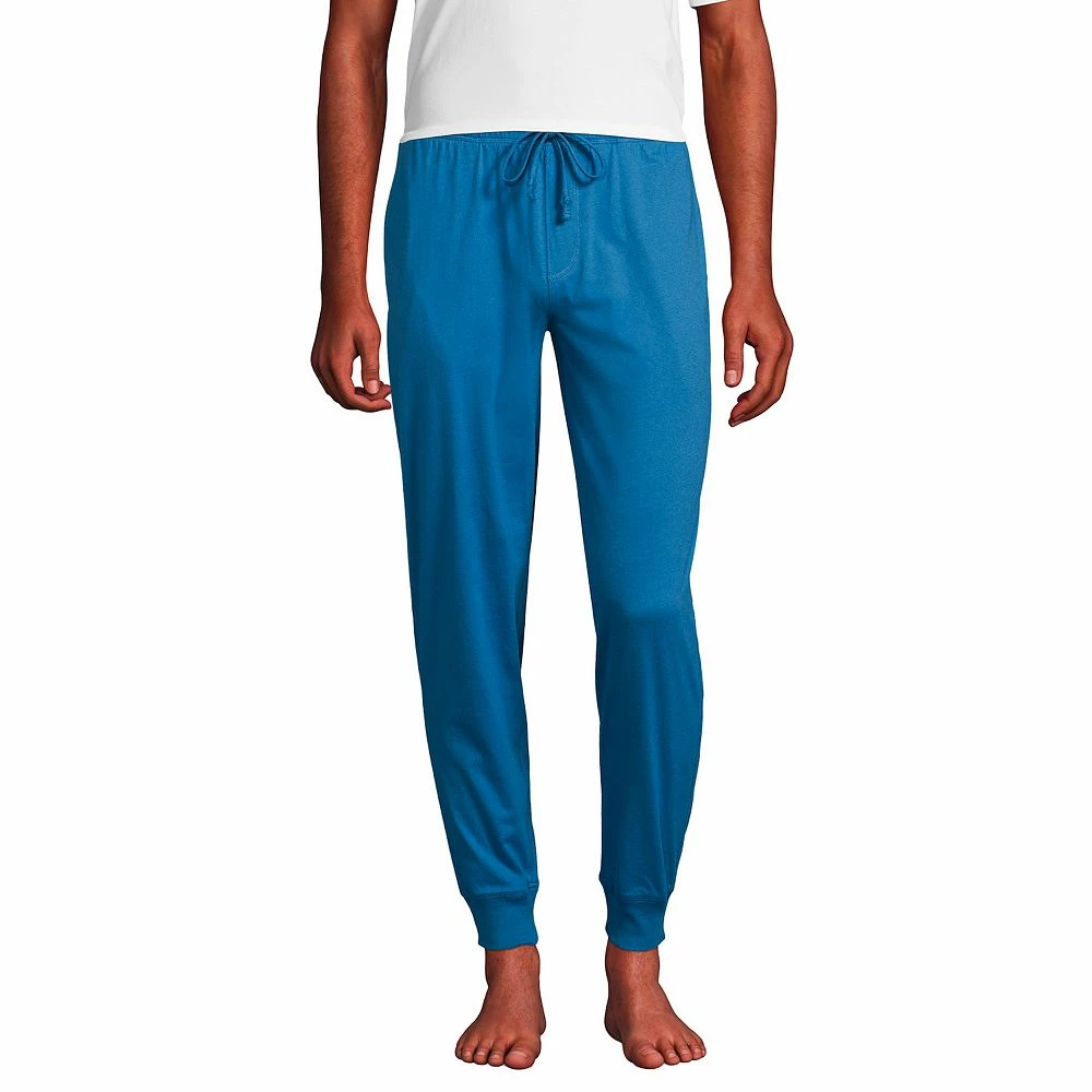 Big & Tall Lands' End Knit Jersey Jogger Pajama Pants 7 Big & Tall Lands' End Knit Jersey Jogger Pajama Pants - Image 5