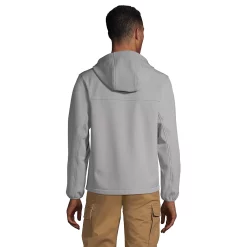 Men's Lands' End Softshell Hooded Jacket -Mens Winter Outdoor Clothing Shop 5585265 ALT