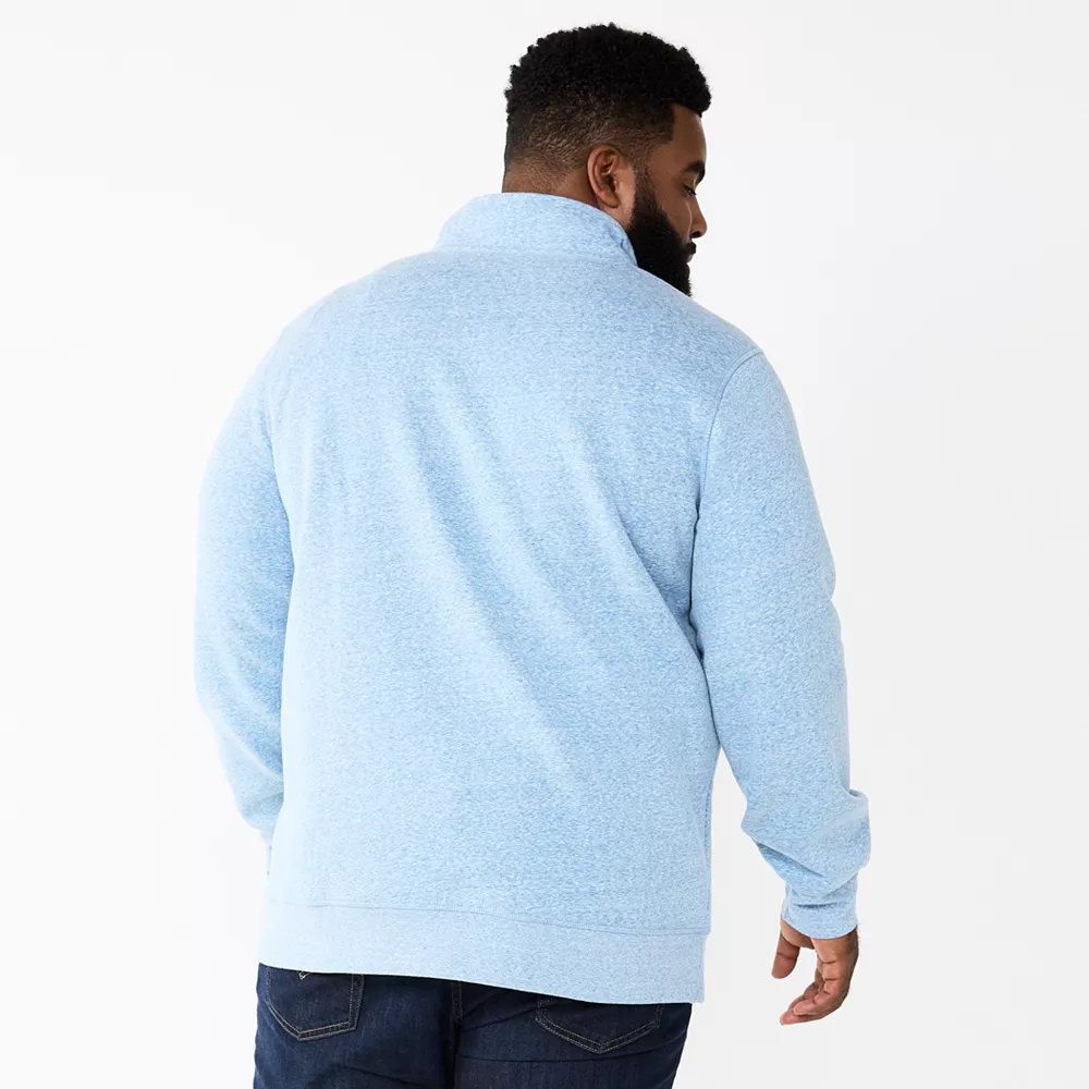 Big & Tall Sonoma Goods For Life® Quarter-Zip Fleece 12 Big & Tall Sonoma Goods For Life® Quarter-Zip Fleece - Image 10