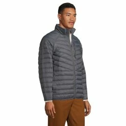Men's Lands' End Packable Puffer Jacket -Mens Winter Outdoor Clothing Shop 5619802 ALT2