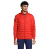 Men's Lands' End Packable Puffer Jacket 2 Men's Lands' End Packable Puffer Jacket -Mens Winter Outdoor Clothing Shop 5619802 Orange
