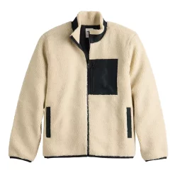 Men's Sonoma Goods For Life Grizzly Sherpa Jacket -Mens Winter Outdoor Clothing Shop 5659159 ALT