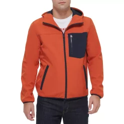 Men's Levi's® Soft Shell Performance Jacket -Mens Winter Outdoor Clothing Shop 5698039 Deep Orange