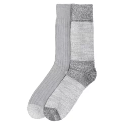 Men's ClimateSmart by Cuddl Duds 2-Pack Colorblock Crew Socks 7 Men's ClimateSmart by Cuddl Duds 2-Pack Colorblock Crew Socks -Mens Winter Outdoor Clothing Shop 5735096 ALT