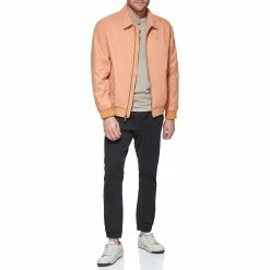 Men's Dockers Micro-Twill Golf Bomber Jacket -Mens Winter Outdoor Clothing Shop 5776806 ALT5