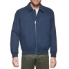 Men's Dockers Micro-Twill Golf Bomber Jacket 2 Men's Dockers Micro-Twill Golf Bomber Jacket -Mens Winter Outdoor Clothing Shop 5776806 Blue