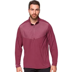 Men's Antigua Tilt Quarter-Zip Pullover Top -Mens Winter Outdoor Clothing Shop 5893733 Maroon