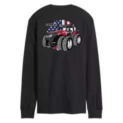 Men's Case IH Magnum With Flag Long Sleeve Tee
