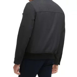 Men's Dockers Wool Blend Bomber Jacket 11 Men's Dockers Wool Blend Bomber Jacket -Mens Winter Outdoor Clothing Shop 5926043 ALT