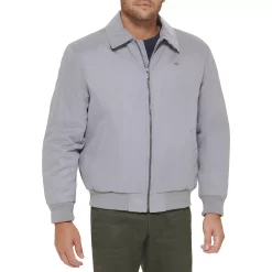 Men's Dockers® Golf Bomber Jacket 11 Men's Dockers® Golf Bomber Jacket -Mens Winter Outdoor Clothing Shop 5926047 Gray