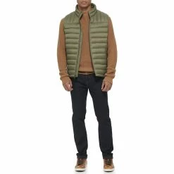 Men's Dockers® Quilted Puffer Vest -Mens Winter Outdoor Clothing Shop 5926048 ALT4