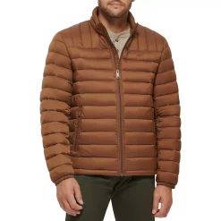 Men's Dockers® Quilted Puffer Jacket 12 Men's Dockers® Quilted Puffer Jacket -Mens Winter Outdoor Clothing Shop 5926049 Brown