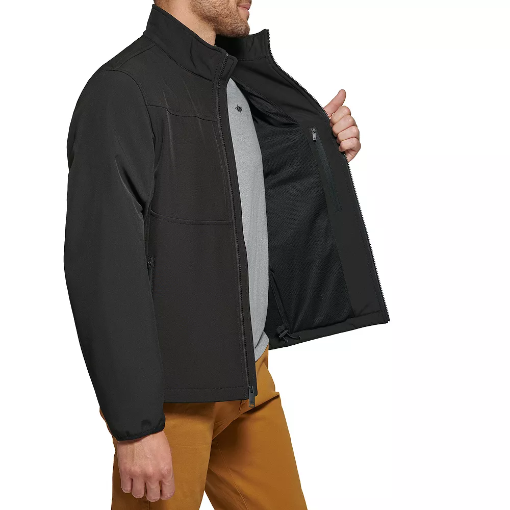 Men's Dockers Softshell Stand Collar Jacket 6 Men's Dockers Softshell Stand Collar Jacket - Image 4