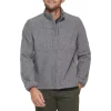 Men's Dockers Softshell Stand Collar Jacket -Mens Winter Outdoor Clothing Shop 5926052 Heather Gray