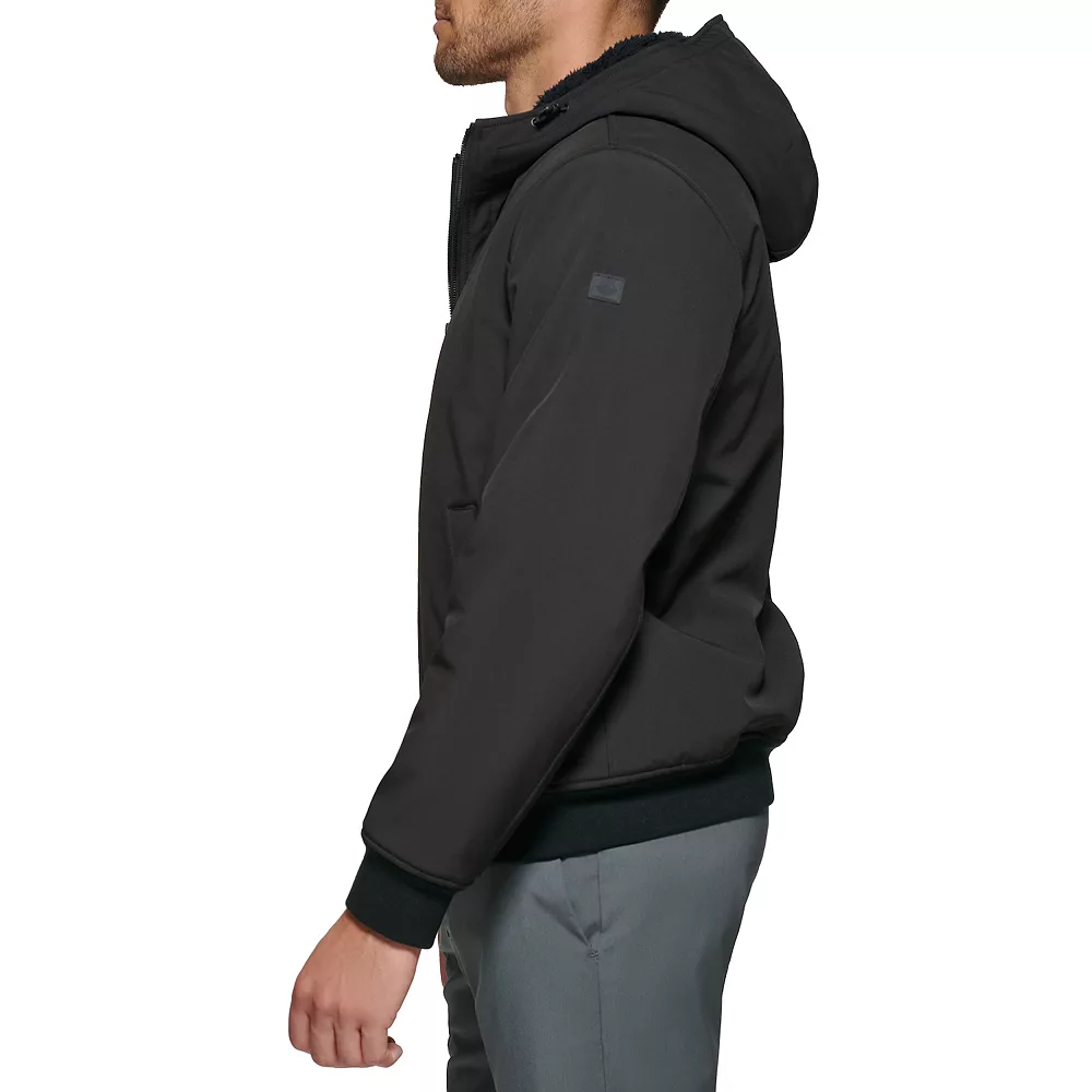 Men's Dockers Sherpa Lined Softshell Hoody 8 Men's Dockers Sherpa Lined Softshell Hoody - Image 6