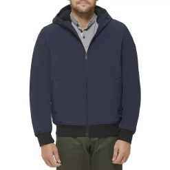 Men's Dockers Sherpa Lined Softshell Hoody 13 Men's Dockers Sherpa Lined Softshell Hoody -Mens Winter Outdoor Clothing Shop 5926054 Navy