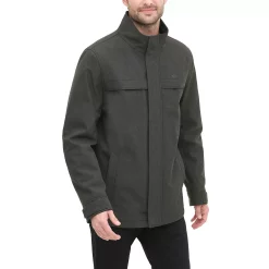 Men's Dockers Softshell Jacket with Quilted Bib -Mens Winter Outdoor Clothing Shop 5926056 ALT2