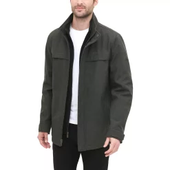 Men's Dockers Softshell Jacket with Quilted Bib -Mens Winter Outdoor Clothing Shop 5926056 ALT3