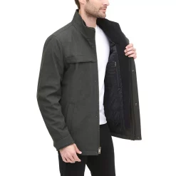 Men's Dockers Softshell Jacket with Quilted Bib -Mens Winter Outdoor Clothing Shop 5926056 ALT5