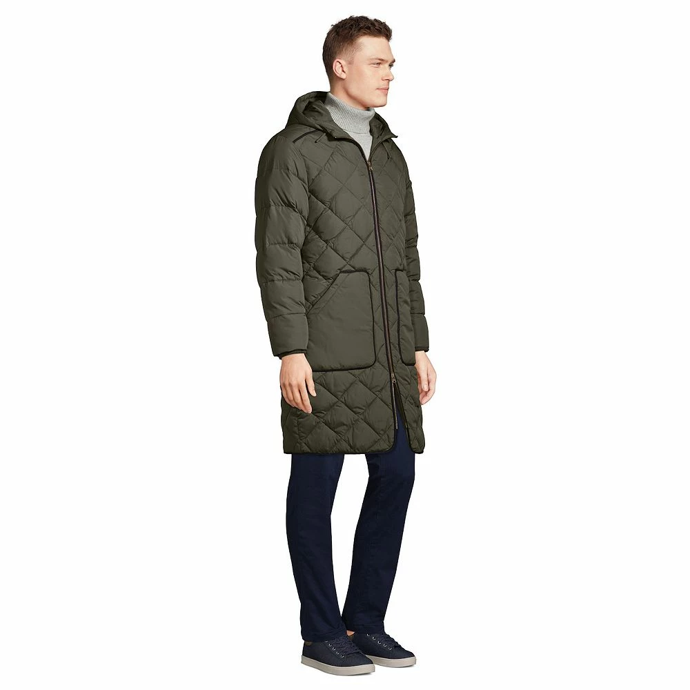 Men's Lands' End Insulated Quilted Primaloft ThermoPlume Coat 5 Men's Lands' End Insulated Quilted Primaloft ThermoPlume Coat - Image 3