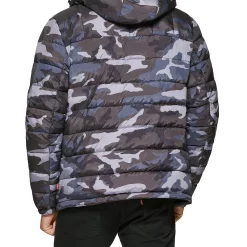 Men's Levi's® Hooded Puffer Jacket -Mens Winter Outdoor Clothing Shop 6033055 ALT2