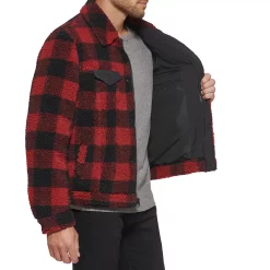 Men's Levi's® Sherpa Trucker Jacket -Mens Winter Outdoor Clothing Shop 6033064 ALT2