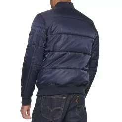 Men's Levi's® Quilted Puffer Bomber Jacket -Mens Winter Outdoor Clothing Shop 6033068 ALT2
